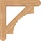 Ekena Millwork Westlake Craftsman Smooth Bracket, Western Red Cedar, 5 1/2"W x 38"D x 38"H BKT06X38X38WTL04SWR - alternate 2